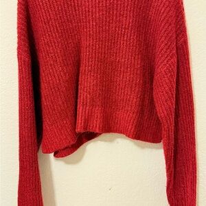 Cozy Red Women's Sweater